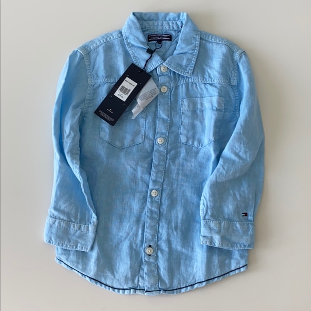 NWT Tommy Hilfiger Chambray Shirt